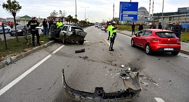 Çanakkale'de 1568 trafik kazası