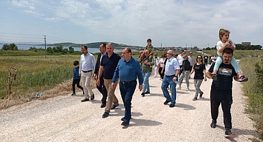 Doğa yürüyüşünde buluştular