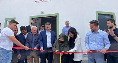 Harmancık Köyü’nde Camii açılışı