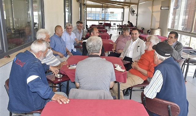 Hemşehrileriyle buluştu