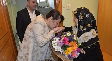 İskenderoğlu şehit annelerini unutmadı