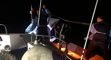 Ayvacık'ta 65 göçmen yakalandı