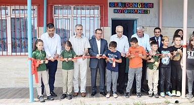 Kütüphane hizmette