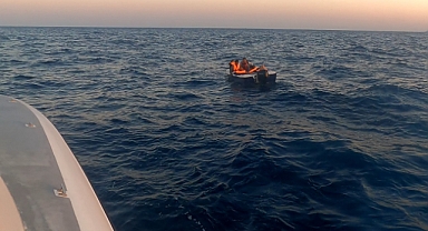 13 düzensiz göçmen kurtarıldı