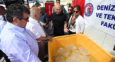 300 yavru ıstakoz denize bırakıldı