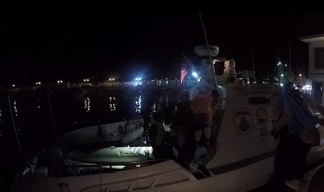 9 düzensiz göçmen kurtarıldı