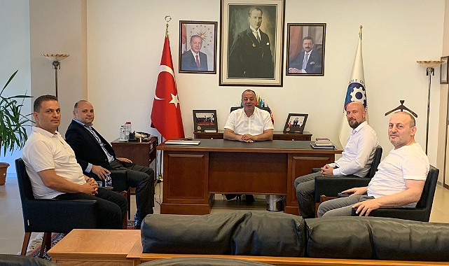 Beyçayır Madencilik Firması’ndan ÇTSO’ya ziyaret