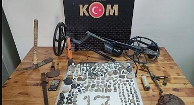 Çanakkale’de tarihi eser operasyonu