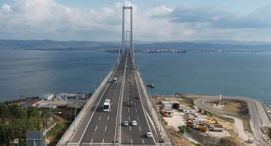 Çanakkale Köprüsü’nü 14 bin 275 araç kullandı