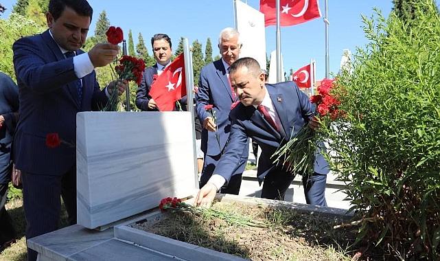 Şehitlerimiz rahmetle anıldı