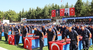 Acemi erler yemin etti