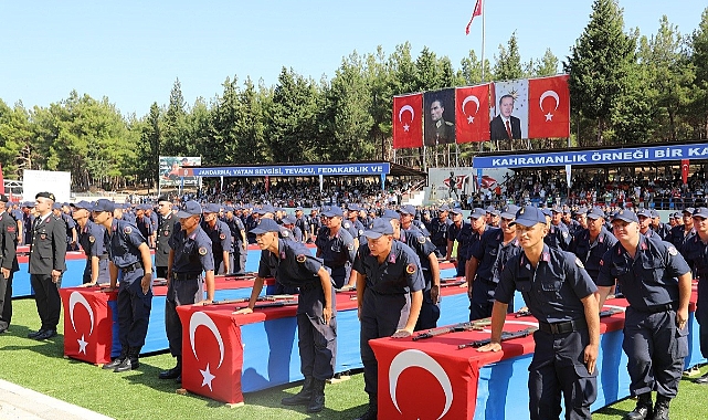 Acemi erler yemin etti