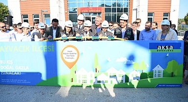 Ayvacık’ta doğal gaz için ilk adım