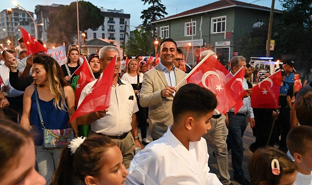 Biga’da Zafer Korteji düzenlendi