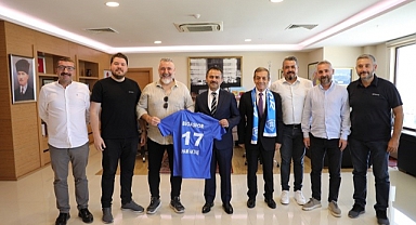 Bigaspor’dan Vali Aktaş’a ziyaret
