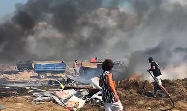 Bozcaada&#039;daki yangın söndürüldü