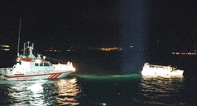 Çanakkale Boğazı'nda kaza