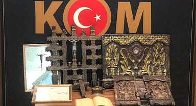 Çanakkale'de tarihi eser operasyonu