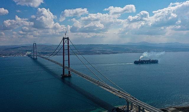 Çanakkale Köprüsü’nden 2 milyondan fazla araç geçti