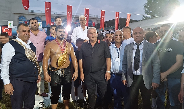 Çardak&#039;ta başpehlivan Cengizhan Şimşek