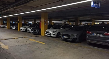 Kapalı otoparklarda ve AVM otoparkında araç yoğunluğu