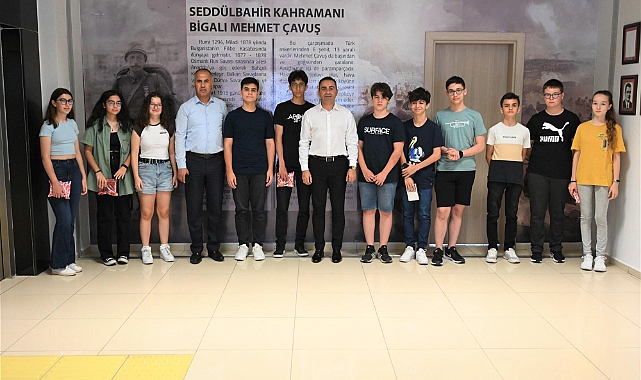 Öğrenciler ödüllendirildi