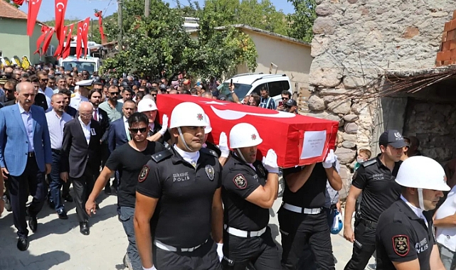 Şehit Yahya Ergin dualarla uğurlandı