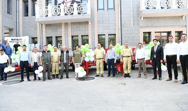 Su tankerleri dağıtıldı