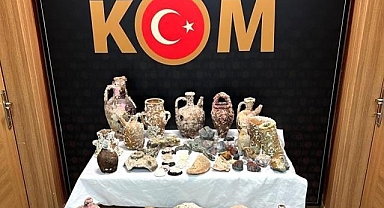 Tarihi eser operasyonu; 1 gözaltı