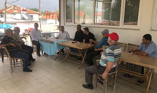 Vali Aktaş köyleri dolaşıyor