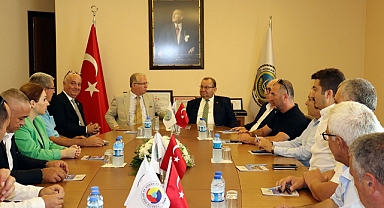 Yatırım olanaklarını görüştüler