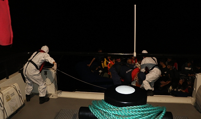 45 düzensiz göçmen yakalandı