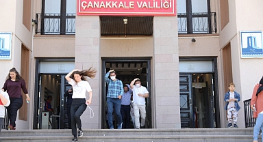 570 tatbikat gerçekleştirildi