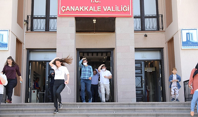 570 tatbikat gerçekleştirildi