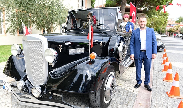 Atatürk&#039;ün makam aracı Ezine&#039;de