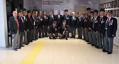 Başkan Erdoğan; "Gaziler destansı tarihimizin yaşayan abideleridir"