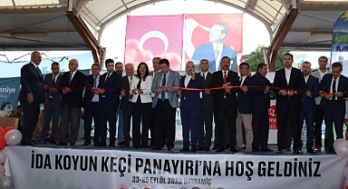 Bayramiç'te İda Koyun Keçi Panayırı açılışı