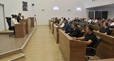 Biga'da meclis toplandı