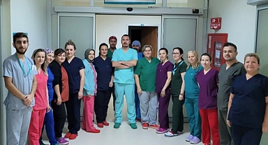 Biga Devlet Hastanesi'nde ilk kez uygulandı