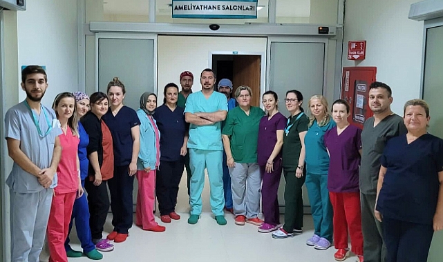 Biga Devlet Hastanesi&#039;nde ilk kez uygulandı