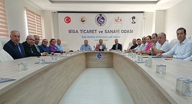 Biga TSO'da toplantı