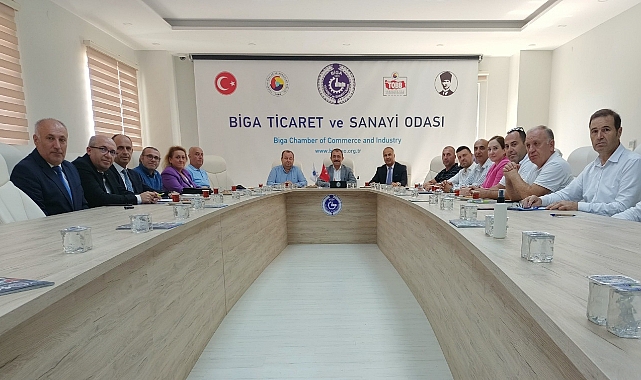 Biga TSO&#039;da toplantı