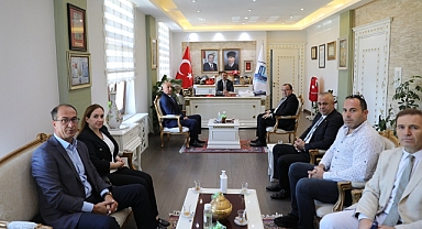 Biga TSO heyeti Çanakkale'de