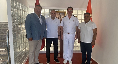 ÇTSO’dan Sahil Güvenlik Grup Komutanlığı’na ziyaret