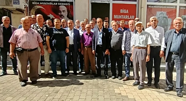 Doğan; "Hep birlikte Biga için çalışıyoruz"