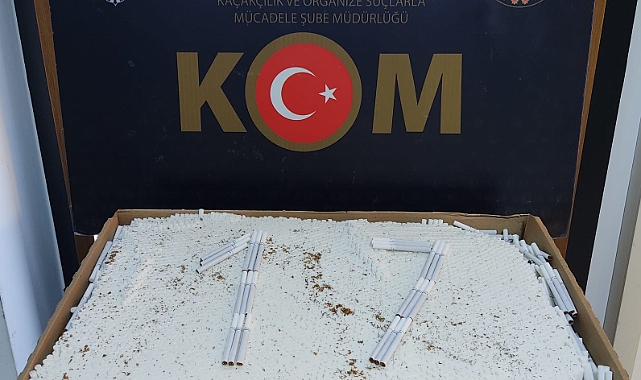 Emniyetten kaçak tütün operasyonu