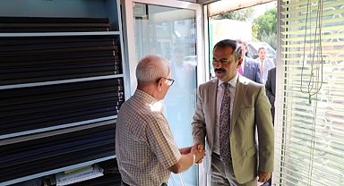 Esnafla buluştu, Ahilik Haftası'nı kutladı