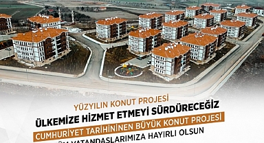 Ezine'ye 388 konut inşa edilecek