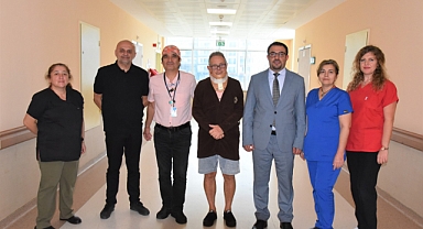 İngiliz hasta Çanakkale’de şifa buldu