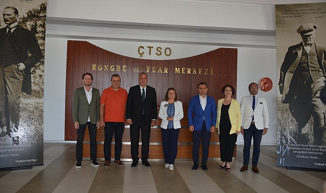 Yavuz, ÇTSO heyeti ile buluştu